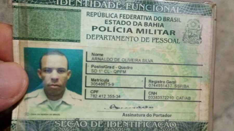 Policial Militar é baleado e morto em Salvador 