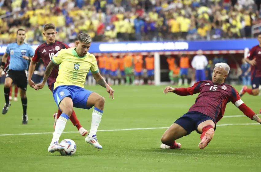  Brasil empata com a Costa Rica na estreia da Copa América