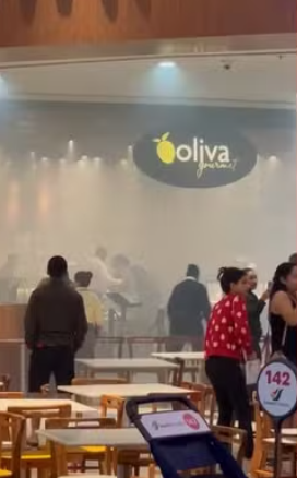  Restaurante em shopping de Salvador tem princípio de incêndio e correria