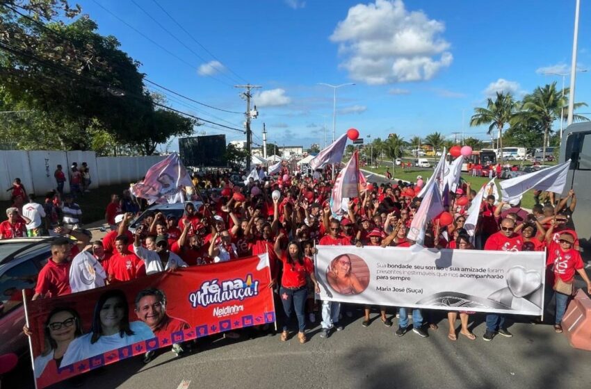  Neidinha é oficialmente candidata a Vereadora de Camaçari