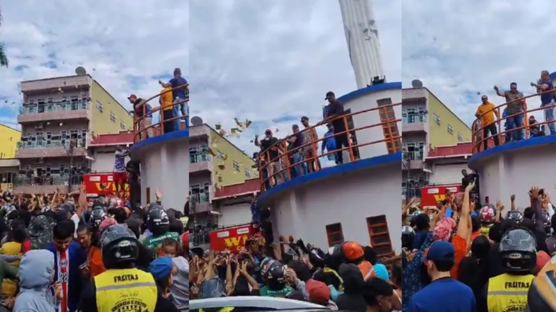  Candidato a prefeito que fez “chuva de dinheiro” é preso pela Polícia Federal